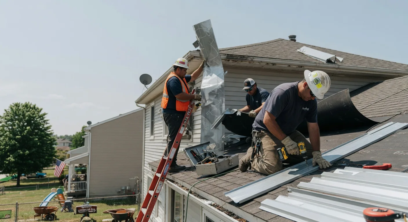 Metal Roof Repair in Brockport, PA